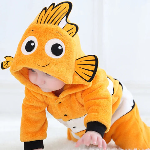 Nemo Infant Baby Rompers for Boys and Girls