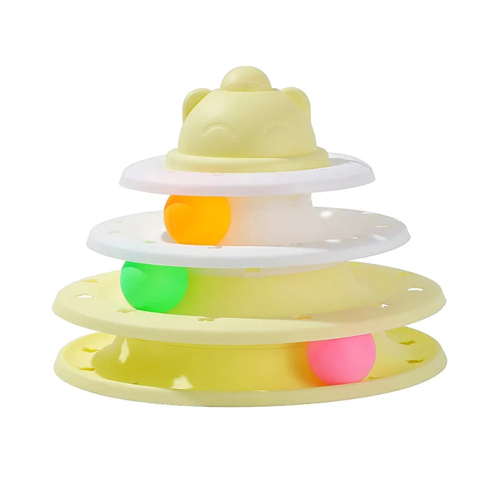 Interactive Cat Turntable Play Plate