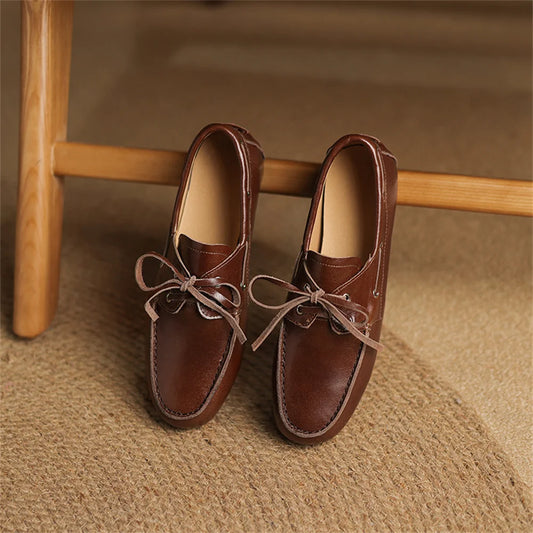 FEDONAS 2025 Women's Suede Leather Loafers