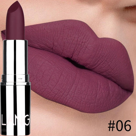 Langmani Silver Tube Matte Lipstick - 8 Colors