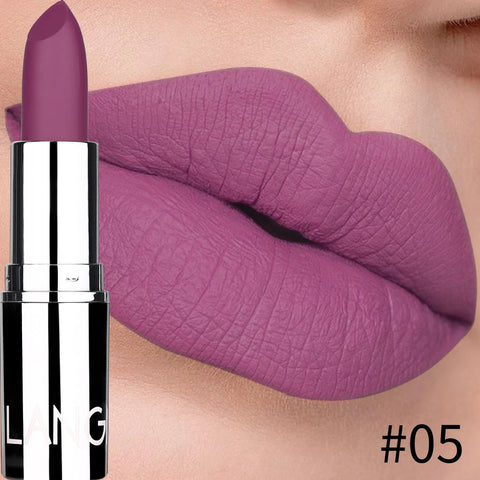 Langmani Silver Tube Matte Lipstick - 8 Colors