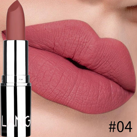 Langmani Silver Tube Matte Lipstick - 8 Colors