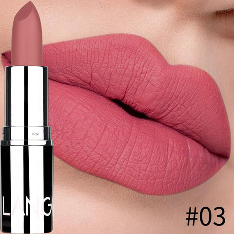 Langmani Silver Tube Matte Lipstick - 8 Colors