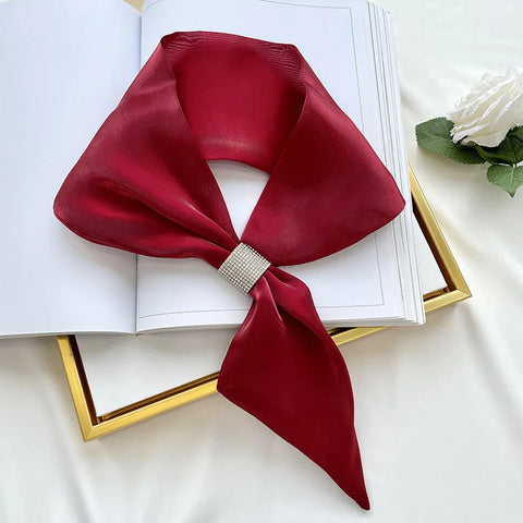 Fashion Small Silk Scarf for Women