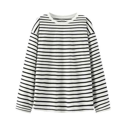Semir T-shirt met lange mouwen voor dames - Basic ronde hals
