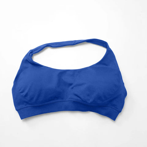 NCLAGEN Impact Sports Bra for Women - High Support Halter Top for Gym and Yoga