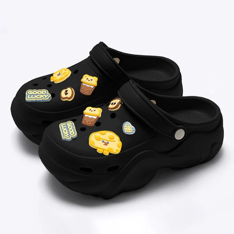 Dikke sandalen voor dames - Luxe outdoorklompen