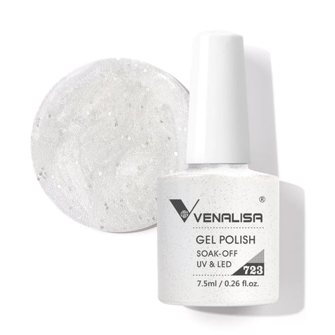 Venalisa HEMA GRATIS Nagelgellak Glitter - French Nail Jelly Pink Nude Collectie
