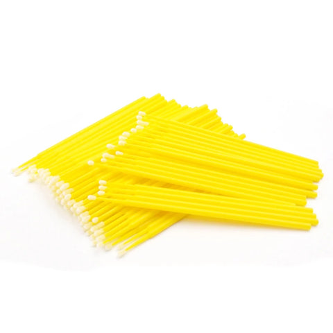 Lanjinglin Micro Brushes - 100pcs Eyelash Makeup Tool