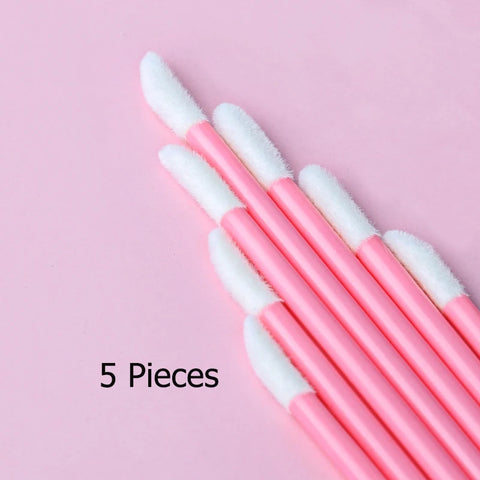 Disposable Lip Brushes - 5/50/100 Pcs