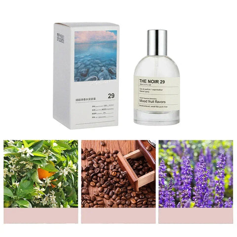 Laboratory Unisex Perfume - Fresh Natural Floral Fruity Fragrance with Black Tea and Sandalwood