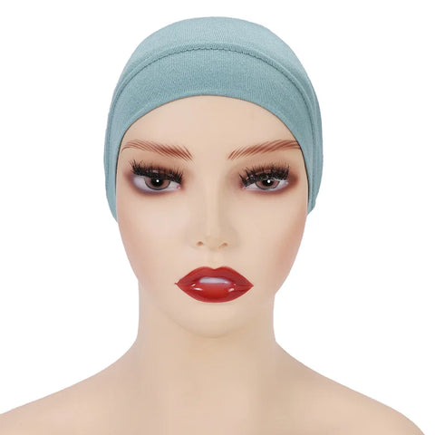 Soft Cotton Under Scarf Cap for Women - Ready-to-Wear Hijab Bonnet