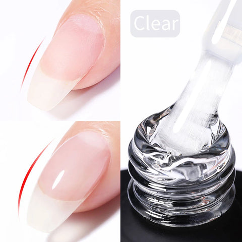 BORN PRETTY Milky Pink Rubber Base Gel Nail Polish