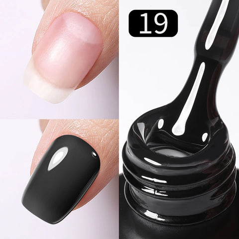 BORN PRETTY Milky Pink Rubber Base Gel Nail Polish