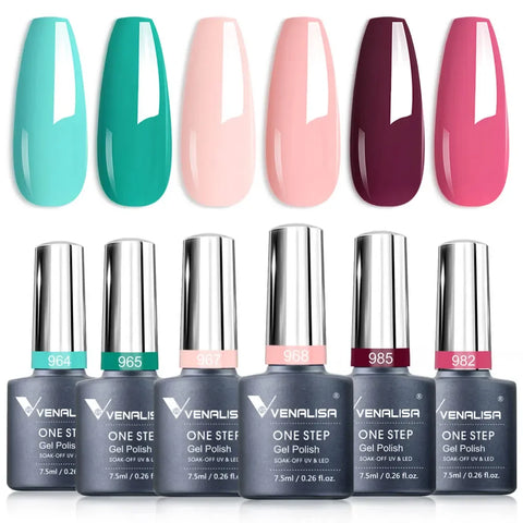 Venalisa VIP5 HEMA FREE Jelly Pink Nude Collection Nail Gel Polish