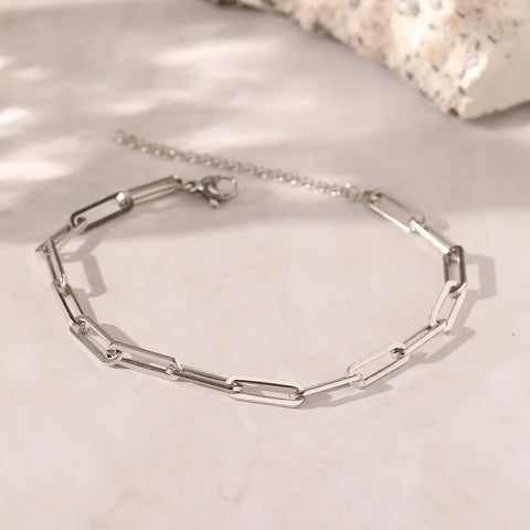 Vintage Style Stainless Steel Bracelets for Women - Simple and Delicate Jewelry
