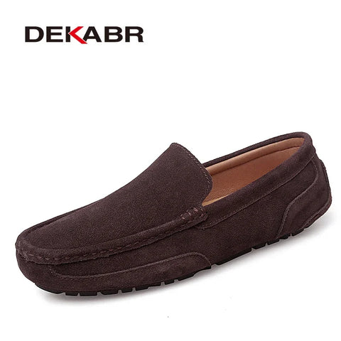 DEKABR Heren Loafers - Instappers van Echt Leer