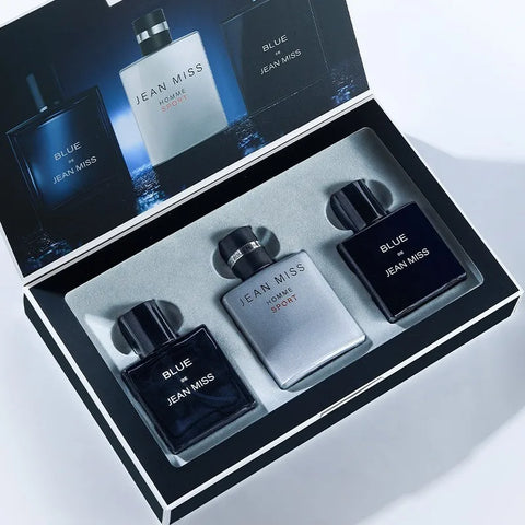 Man Perfumes Classic Pure BLUE Black EAU DE PARFUM with Pheromones - Azure Fragrance Body Spray for Men