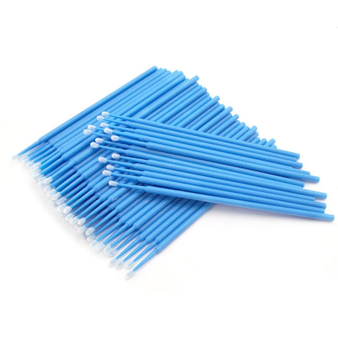 Lanjinglin Micro Brushes - 100pcs Eyelash Makeup Tool
