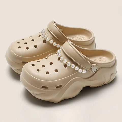 Dikke sandalen voor dames - Luxe outdoorklompen