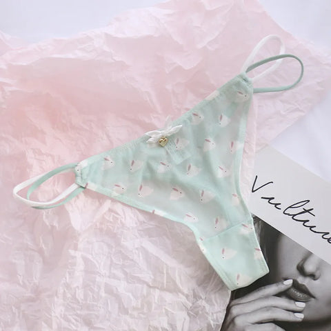 Cute G-String Thongs for Girls Aged 12-16 | Soft Silk Bikini Panties