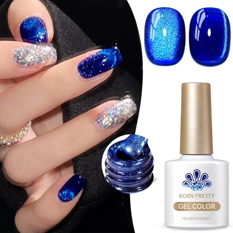 BORN PRETTY 10ml Mint Chocolate Cat Magnetic Gel Nail Polish