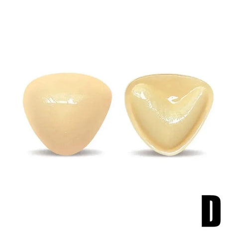 Solid Self Adhesive Bra Inserts - Reusable Push Up Breast Lift Padding