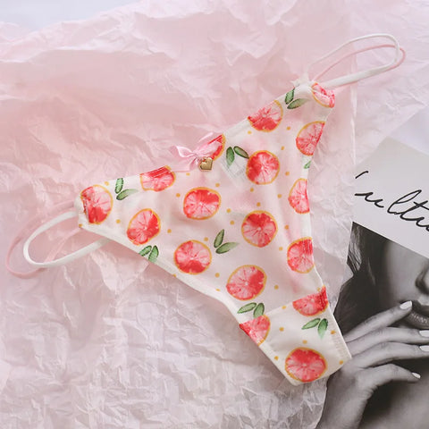 Cute G-String Thongs for Girls Aged 12-16 | Soft Silk Bikini Panties