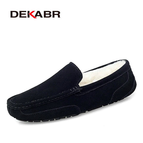 DEKABR Heren Loafers - Instappers van Echt Leer