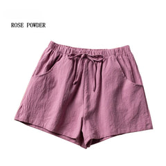 ITOOLIN Women's Casual Linen Workout Shorts