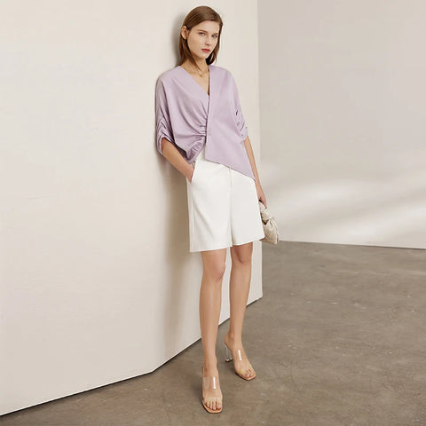 AMII Minimalism Shirts for Women 2024