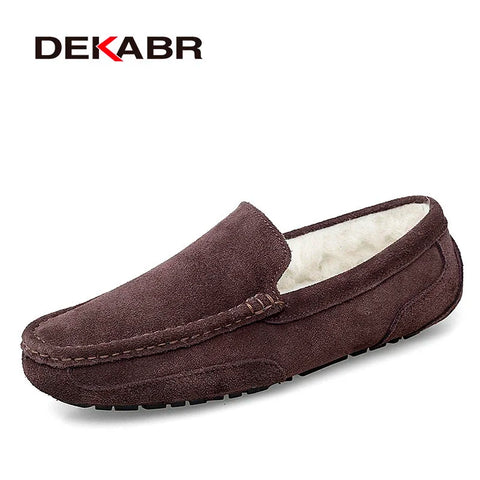 DEKABR Heren Loafers - Instappers van Echt Leer
