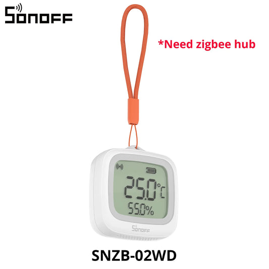 SONOFF SNZB-02WD Zigbee LCD Smart Temperature Humidity Sensor