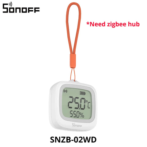 SONOFF SNZB-02WD Zigbee LCD Smart Temperature Humidity Sensor