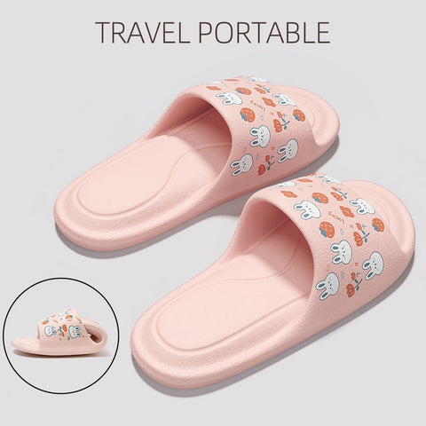 Cartoon opvouwbare pantoffels voor dames en meisjes 