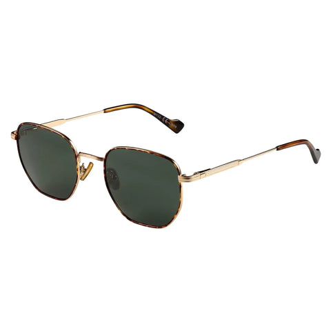 ZENOTTIC Hexagon gepolariseerde retro zonnebril - vintage metalen montuur UV400 unisex zonnebril