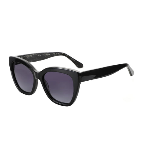 ZENOTTIC Butterfly gepolariseerde zonnebril - dik acetaat montuur UV400 dames zonnebril
