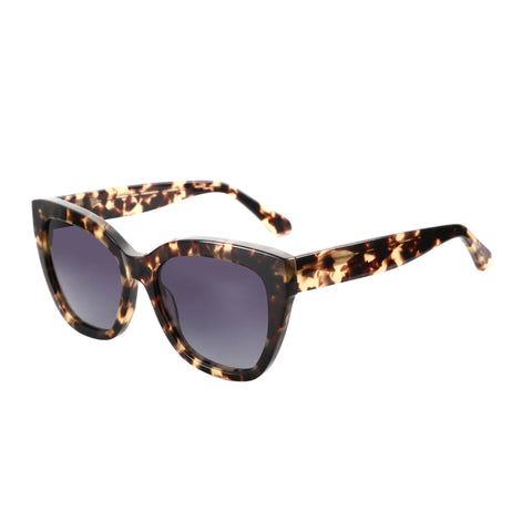 ZENOTTIC Butterfly gepolariseerde zonnebril - dik acetaat montuur UV400 dames zonnebril