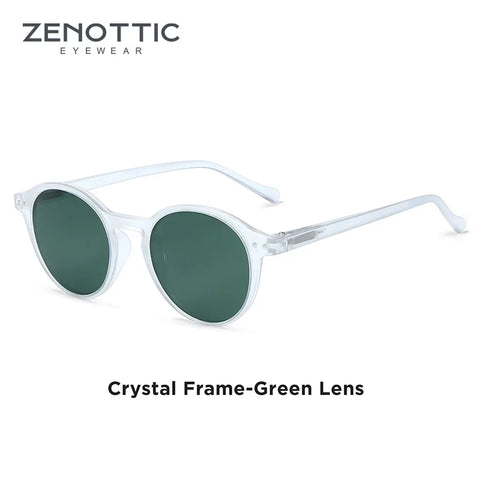 ZENOTTIC Small Retro Round Polarized Sunglasses – Vintage UV400 Unisex Shades