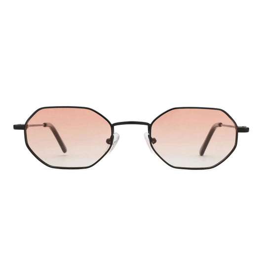 ZENOTTIC Retro Polygon gepolariseerde zonnebril - anti-reflecterende UV400 unisex zonnebril voor autorijden