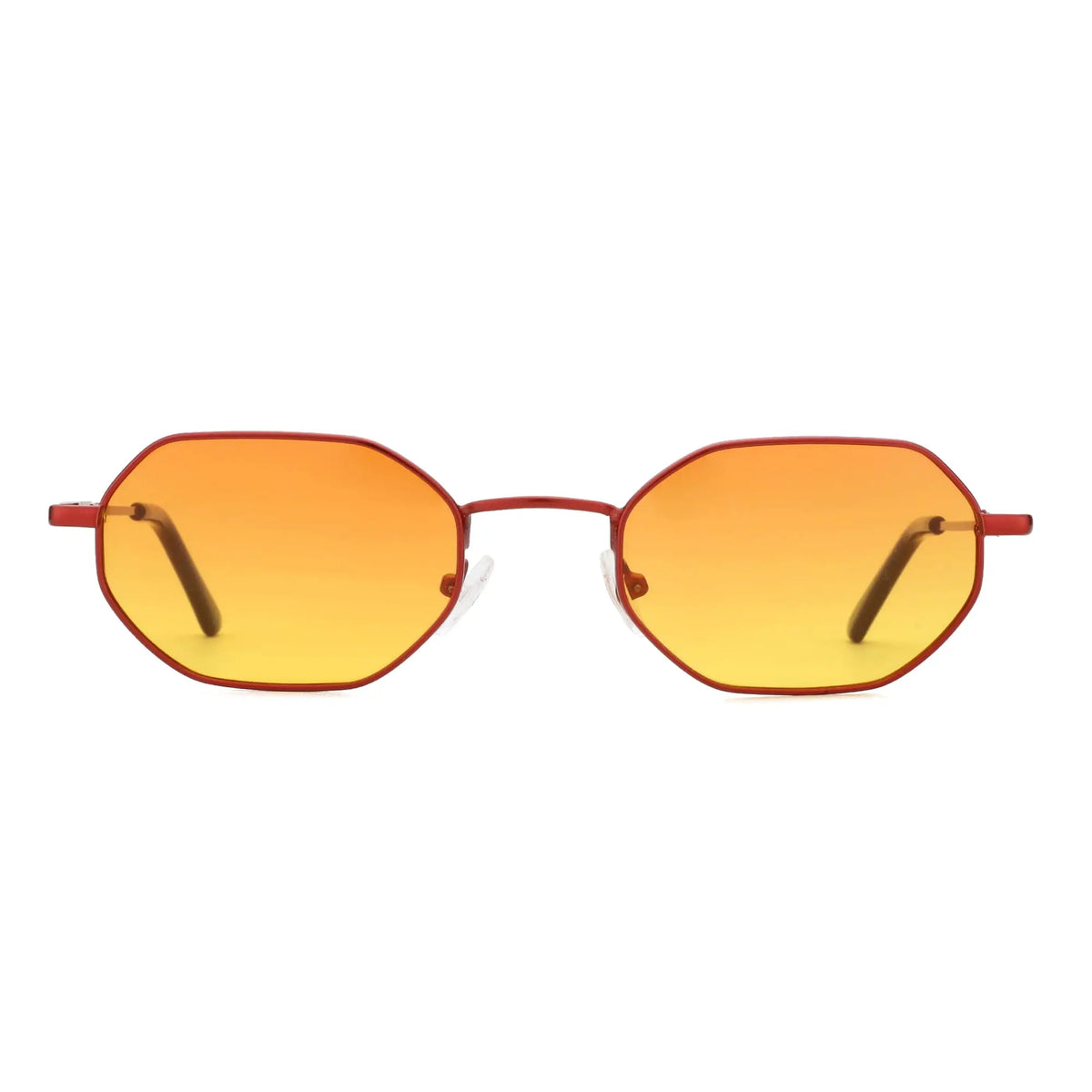 ZENOTTIC Retro Polygon gepolariseerde zonnebril - anti-reflecterende UV400 unisex zonnebril voor autorijden