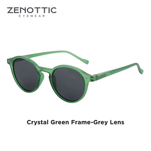 ZENOTTIC Small Retro Round Polarized Sunglasses – Vintage UV400 Unisex Shades