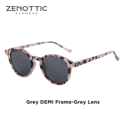 ZENOTTIC Small Retro Round Polarized Sunglasses – Vintage UV400 Unisex Shades