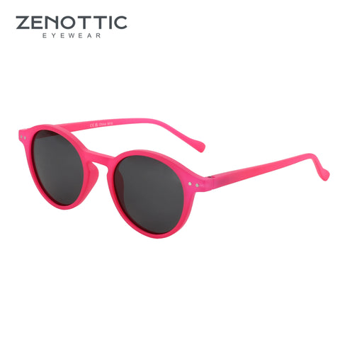 ZENOTTIC Small Retro Round Polarized Sunglasses – Vintage UV400 Unisex Shades