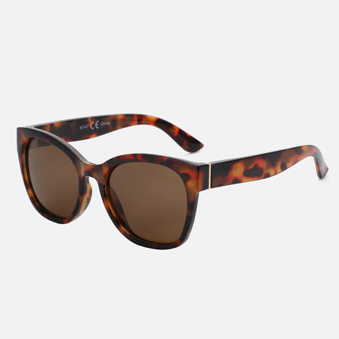 ZENOTTIC Chunky Butterfly gepolariseerde zonnebril - dikke monturen UV400 cat-eye zonnebril voor dames
