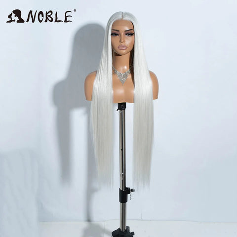 Noble Cosplay Wigs for Black Women - 38 Inch Ombre Blonde Lace Wig