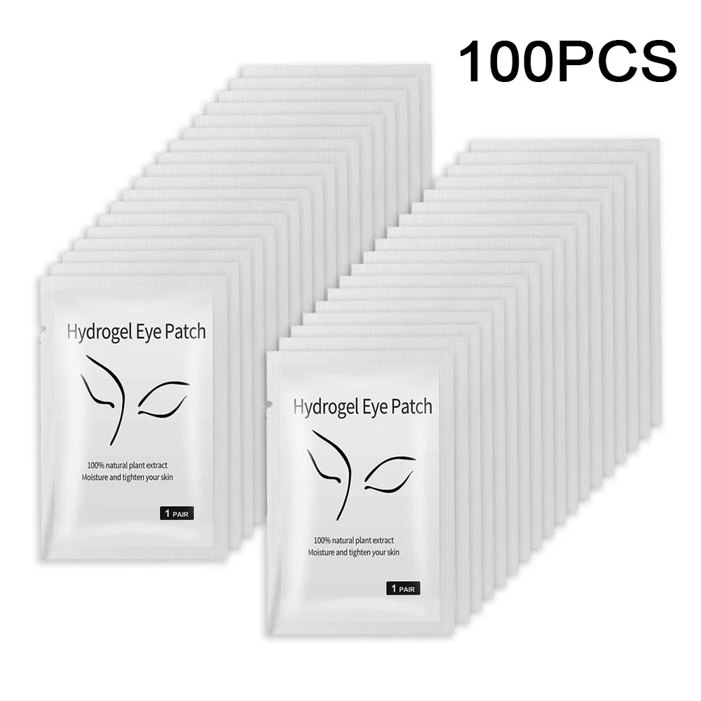 100 Pairs Eyelash Pads for Extensions