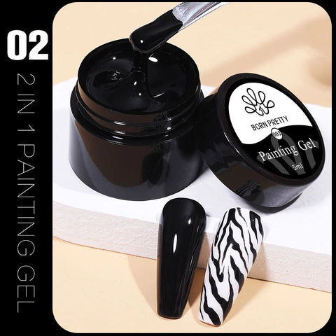 BORN PRETTY 5ml Magician Stamping Top Coat