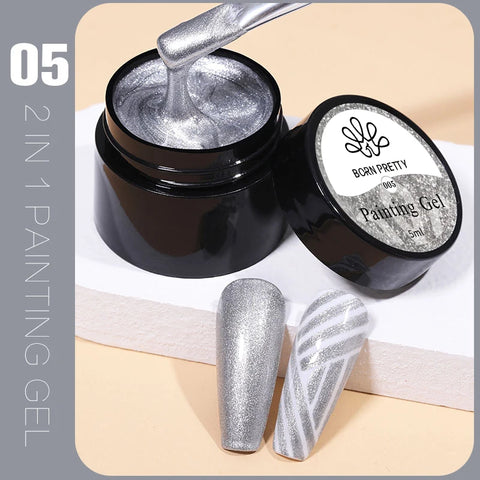 BORN PRETTY 5ml Magician Stamping Top Coat