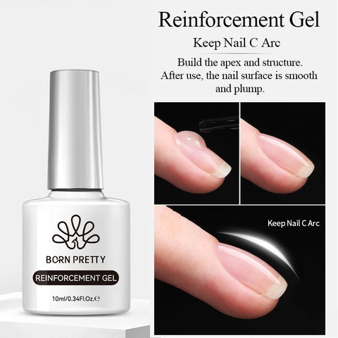 BORN PRETTY 10ml Snow Glitter Gel Nail Polish